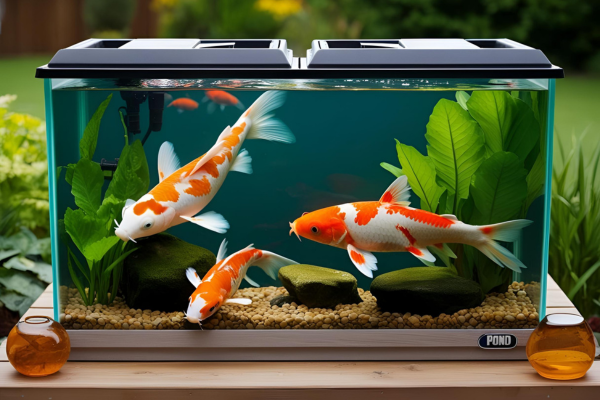 Koi Pond vs Aquarium